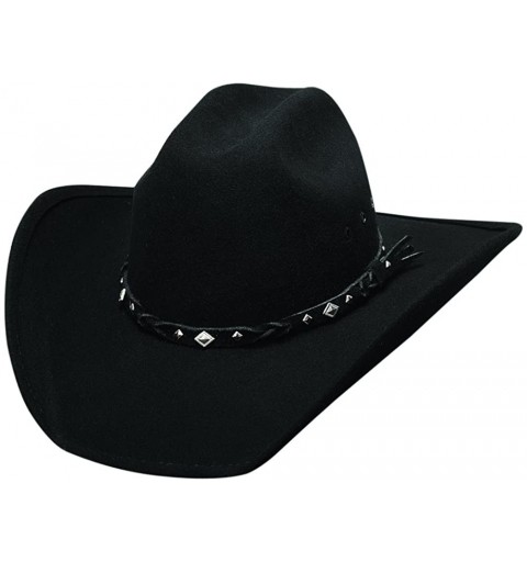 Cowboy Hats Country Heritage" Traditional Wool Felt Western Hat 0601BL - CX110O44K0F $46.04