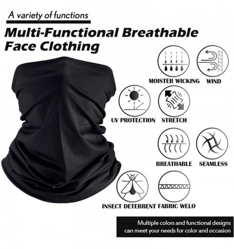 Balaclavas Summer UV Protection Neck Gaiter Scarf Balaclava Breathable Face Cover Scarf - C8198REZK8H $14.68
