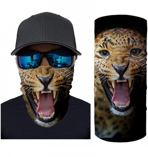 Balaclavas Cool 3D Animal Print Bandana Neck Gaiter Scarf Dust Wind Balaclava Headband for Men Women - Panther - CH197ZS2R4C ...