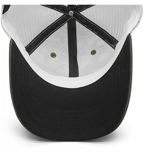 Sun Hats Unisex Cool Cap Flat Adjustable Fits Snapback-Herkler-and-Koch-Golf Hat Wash - Army-green-39 - CM18R2XQZQL $16.45