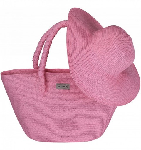 Sun Hats Marino Best Beach Tote Women - Pink - CD182II5DC9 $48.43