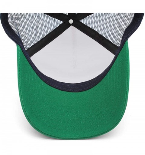 Baseball Caps Men Novel Baseball Caps Adjustable Mesh Dad Hat Strapback Cap Trucks Hats Unisex - Green - C918AH0ALQA $13.69