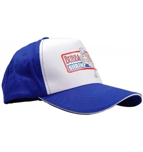 Baseball Caps Adult Gump Running Hat- Shrimp Mesh Baseball Trucker Cap- Cosplay Costumes - Blue-2 - CD18COI68UL $9.21