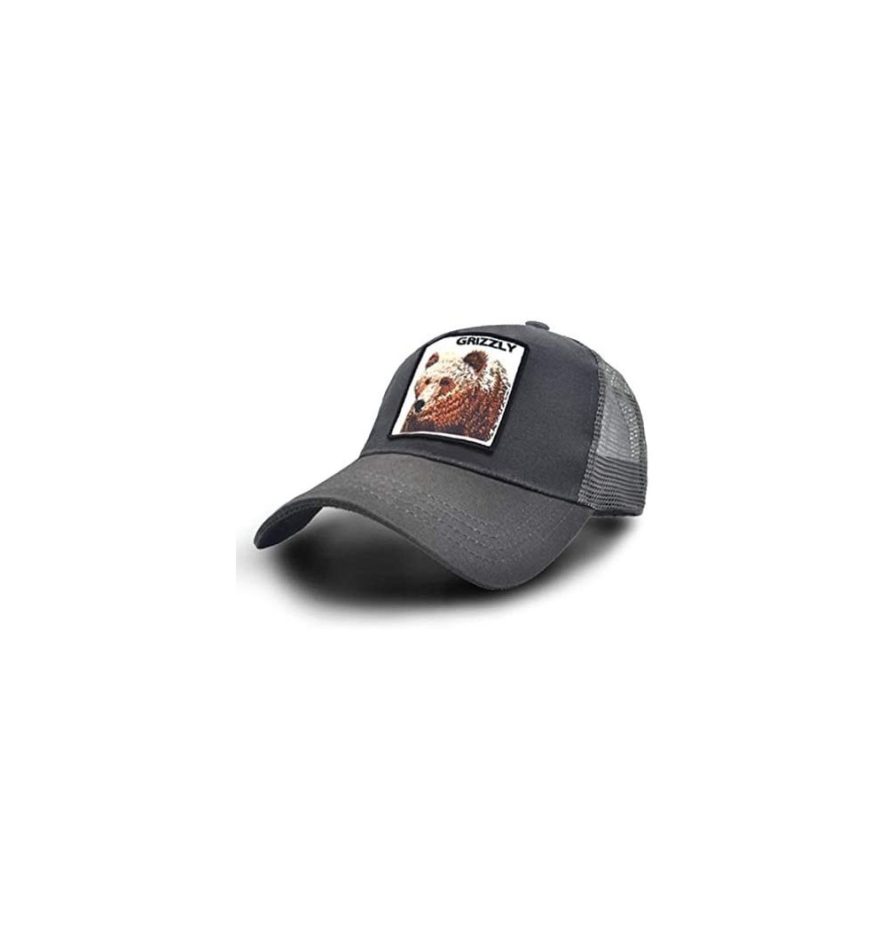 Baseball Caps Profile Baseball Trucker Adjustable Outdoor - Bear - CK18T8SNMHH $9.83