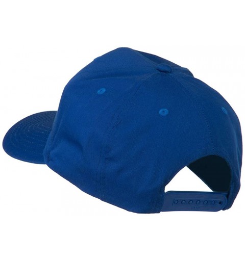 Baseball Caps Jamaica Flag Letter Patched High Profile Cap - Royal - CQ11ND5PKV5 $16.00
