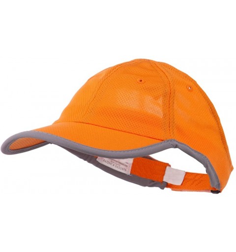 Baseball Caps Athletic Mesh Ponytail Cap - Orange - CK11RNPELU7 $30.74