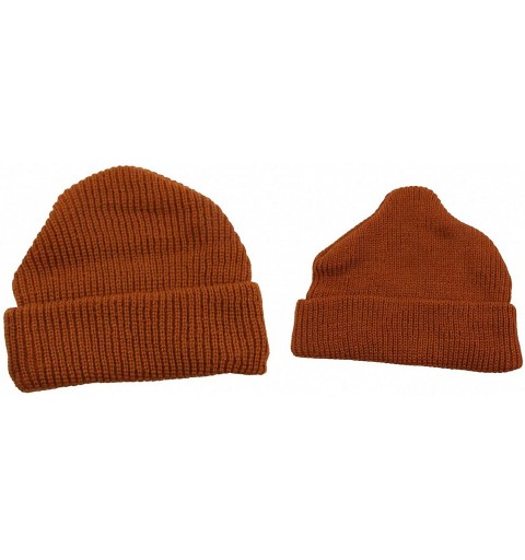 Skullies & Beanies 2PCS Mother&Baby Hat Parent-Child Hat Family Matching Cap Winter Warmer Knit Wool Beanie Ski Cap - Mz-483w...