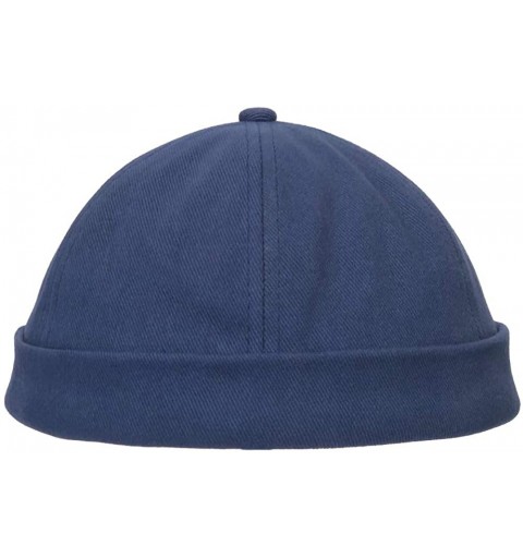 Skullies & Beanies Docker Leon Harbour Hat Watch Cap Breathable Mesh Design Retro Brimless Beanie Hat Unisex - Ct15-urban Blu...