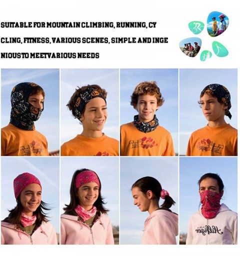 Balaclavas Headwear-Magic Scarf-Neck Gaiter-Bandana Mask-Face Cover-Neck Balaclava and Sweatband for Hiking-Fishing-Running -...