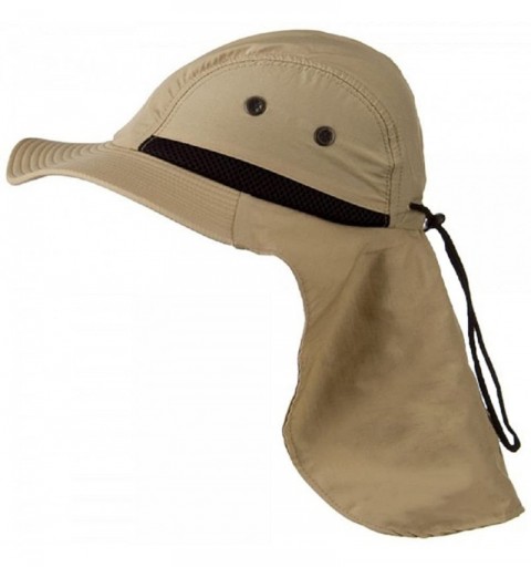 Sun Hats Sun Hat Headwear Extreme Condition - UPF 45+ - Khaki - CR182IWAHLN $22.52