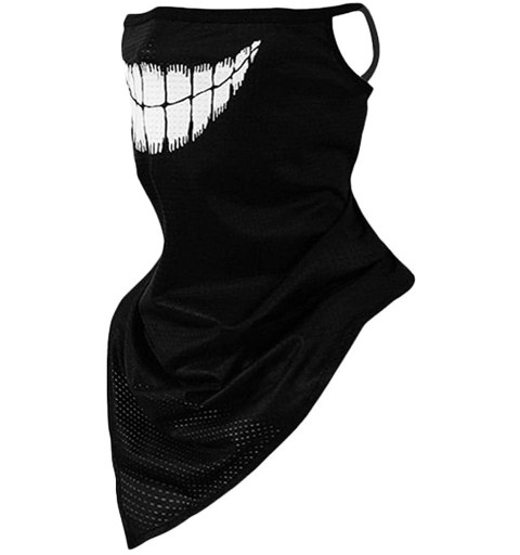 Balaclavas Face Mask with Ear Hangers- Cooling Neck Gaiter- Scarf- Bandana- Summer Balaclava for Dust Wind UV Protection - CW...
