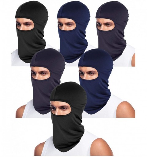 Balaclavas 6 Pieces UV Sun Protection Balaclava Full Face Mask Winter Windproof Ski Mask for Outdoor Motorcycle Cycling - CT1...