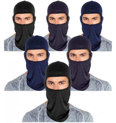 Balaclavas 6 Pieces UV Sun Protection Balaclava Full Face Mask Winter Windproof Ski Mask for Outdoor Motorcycle Cycling - CT1...