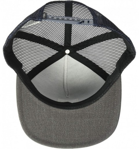 Baseball Caps Men's Va All The Way Mesh Back Trucker Hat - Charcoal Grey - CD18ELWHTCA $25.14