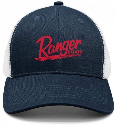 Baseball Caps Fashion Adjustable Ranger Boats Logo estBaseball Hats - Navy-blue-1 - CI18QHI07QX $16.57
