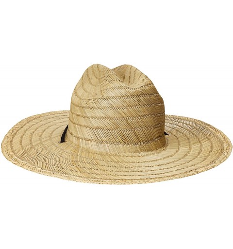 Sun Hats Men's Quarter Straw Hat - Natural - CZ12LHIA8U1 $27.39