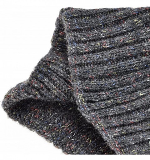 Skullies & Beanies Unisex Trendy Double Layers Reversible Warm Oversized Cable Knit Slouchy Beanie - Grey 2 - C2186XUSTIH $8.18