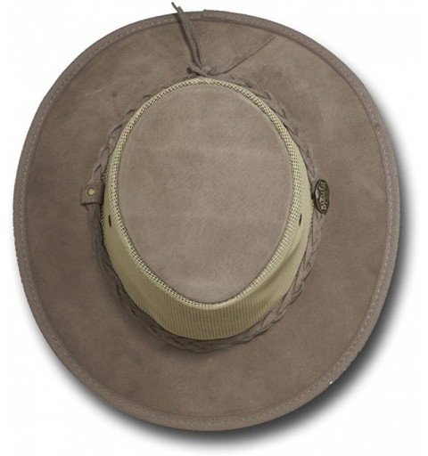 Sun Hats Foldaway Cooler Leather Hat - Item 1068 - Sand - C5117R25OV1 $36.05
