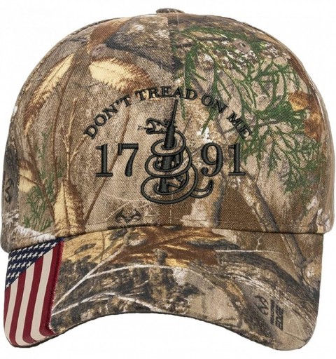 Baseball Caps Don't Tread On Me 2nd Amendment 1791 AR15 Guns Right Freedom Embroidered One Size Fits All Structured Hats - CF...