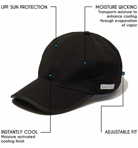 Baseball Caps Adult Baseball Hat - Men & Women Ball Cap- One Size - Black - C818S8Y66AY $11.13