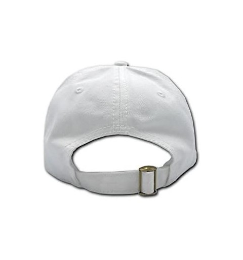 Baseball Caps Mens Embroidered Adjustable Dad Hat - Flamingo (White) - C6186UTAXD0 $20.77