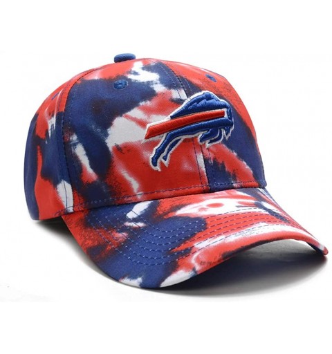 Baseball Caps Iasiti American Team Snapback Hats Adjustable Baseball Cap Men Women - Buffalo Bills - CS198C6T27H $16.04