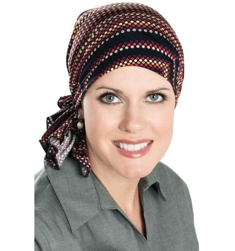 Headbands Slip-On Scarf- Caps for Women with Chemo Cancer Hair Loss Charcoal - CQ12CXQ8H73 $18.69