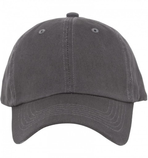 Baseball Caps Unstructured Adjustable Dad Hat w/Buckle - Grey - CJ18E9I2M4W $11.11