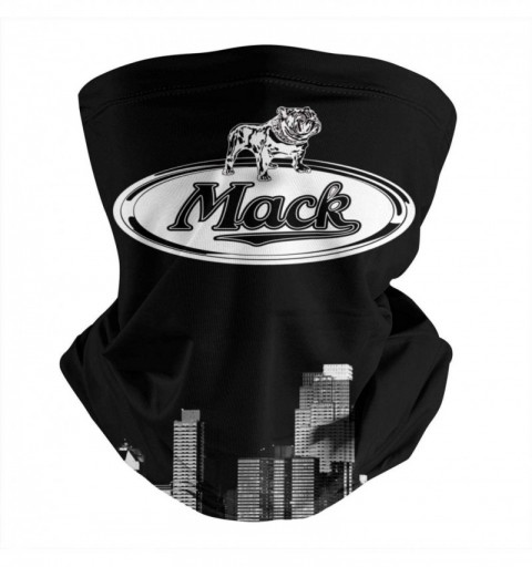 Balaclavas Mens Womens Mack-Trucks-Symbol-Logo-Neck Gaiter Multifunctional Face Cover Reusable - White-165 - CO1985IO75Q $13.30