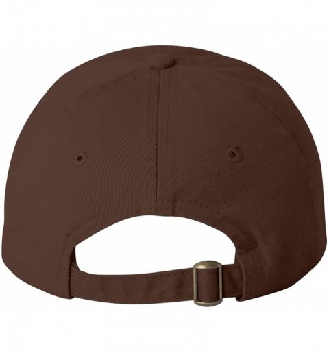 Baseball Caps Custom Dad Soft Hat Add Your Own Embroidered Logo Personalized Adjustable Cap - Brown - CI1953WGY0L $26.69