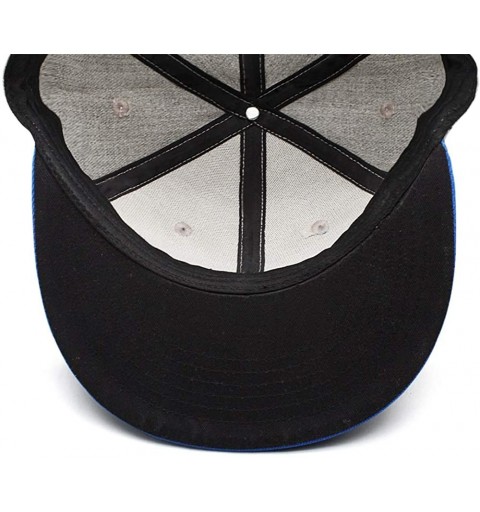 Baseball Caps Unisex Man's Baseball Cap Adjustable Mesh Caps Trucker Dad Hats Snapback Hat - Blue - CF18A2Z7UZR $19.01