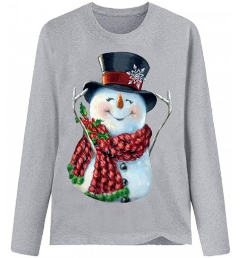 Bucket Hats Womens Christmas Snowman Pullover - Ab - C618AE7KN3U $9.90