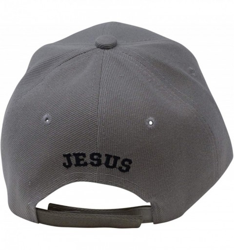 Baseball Caps God Hat Jesus Christ Baseball Cap - Religious Christian Gift for Men and Women - Jesus Died to Save U - Grey - ...