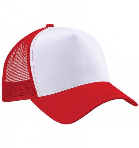 Baseball Caps Snapback Trucker - Classic Red/White - CF114BS30FV $18.42