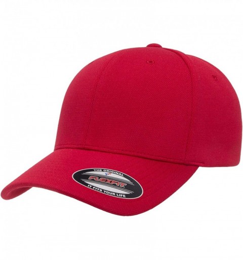 Baseball Caps Men's Cool & Dry Sport - Red - CK199Q4TUQ2 $12.54