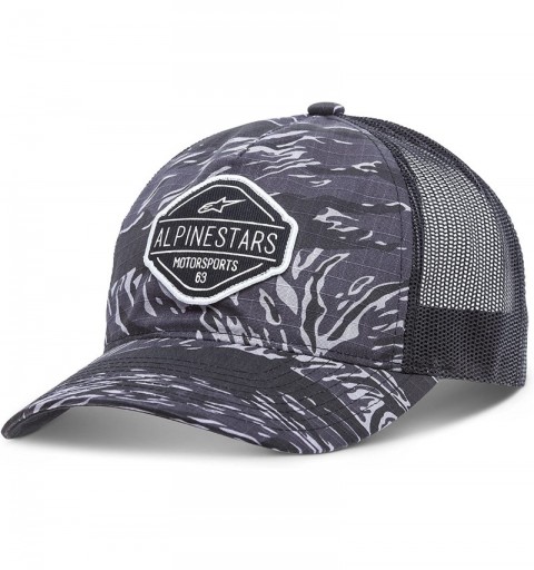 Baseball Caps Men's Curved Bill Structured Crown Snap Back Camouflage Flexfit Hat - Flavor Charcoal - CE186GAMUN9 $27.84