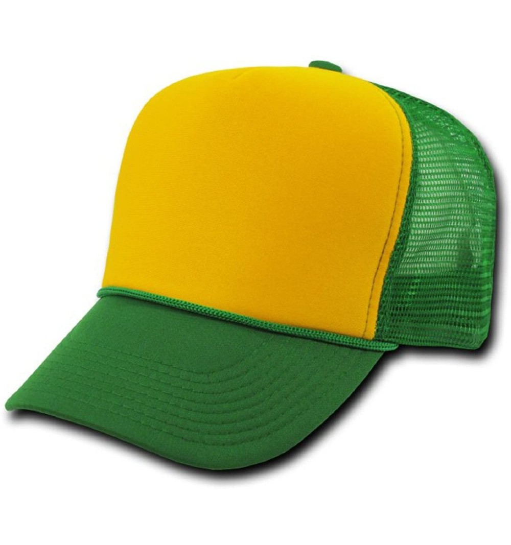 Baseball Caps Ind. Mesh Cap - Kelly Green / Gold - CF1199QF9QN $8.52