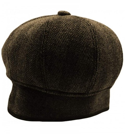 Newsboy Caps Men's Irish Berets Polyester Wool Velvet Flatcap Ivy Gatsby Newsboy Hunting Hat Gatsby Driver Caps Earflap Hat -...