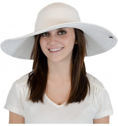 Sun Hats Women's Erin 5" Resort Hat - White - CQ119A4D4ZL $26.72