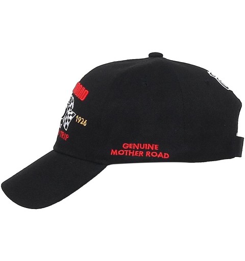 Baseball Caps Baseball Cap Route 66 Fashion Hat Headwear Bike Wing CA Casual Premium Quality - CO17YD40HXW $14.98