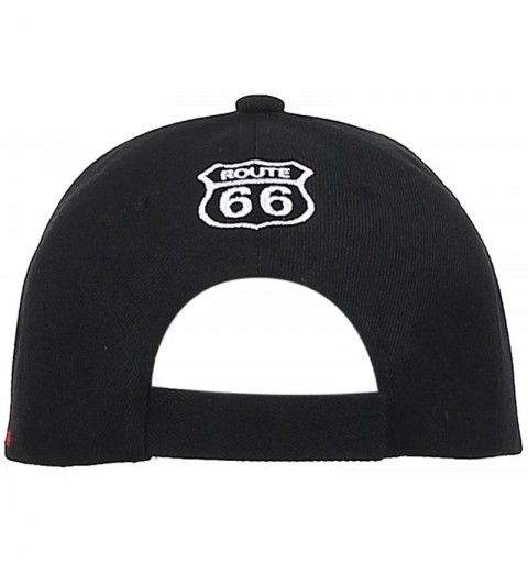 Baseball Caps Baseball Cap Route 66 Fashion Hat Headwear Bike Wing CA Casual Premium Quality - CO17YD40HXW $14.98