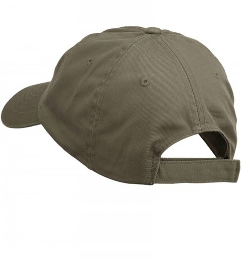 Baseball Caps Army Air Corps Military Embroidered Washed Cap - Olive - CW11ONYSPAR $27.34