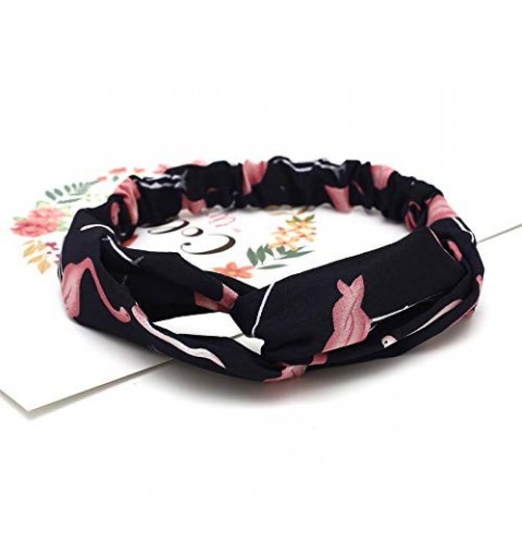 Headbands Headbands Knotted Turban Floral Accessories - Fashion Headband Assorted 3-6 Pack - CH18XE355OZ $10.86