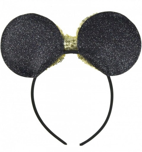 Headbands Mickey Ears Headbands Sequin Hair Band Accessories for Women Girls Cosplay Party - CG1922SN28K $11.74