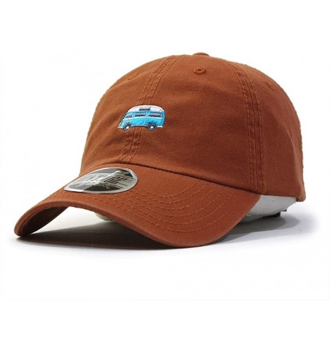 Baseball Caps Classic Washed Cotton Twill Low Profile Adjustable Baseball Cap - Cp Tx.orange - C012N150E5S $10.77