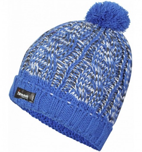 Skullies & Beanies ProClimate Unisex Thinsulate Thermal Winter Beanie Hat - Blue - CK12N7DQ6OU $15.56