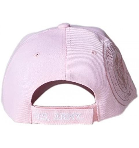 Baseball Caps Embroidered Army Veteran Pink Baseball Caps Hats - CA1885I00G3 $13.64