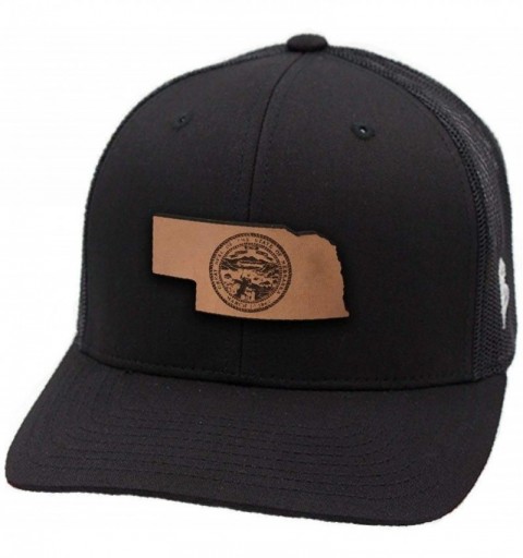 Baseball Caps Midnight 37 Curved Trucker - Charcoal/Black - CQ18IGOQNXW $30.53