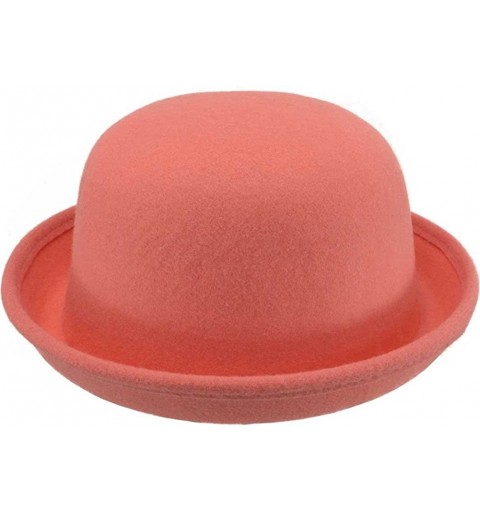 Sun Hats Women Summer Beach Hat Round Hat Sun Protection XMZ12 - Light Orange - CI121VE4ASR $12.56