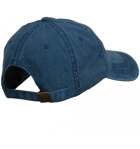 Baseball Caps Christmas Poinsettia Flower Embroidered Washed Dyed Cap - Navy - CG11P5HZC5X $24.89